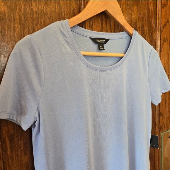 Simply Vera Wang Scoopneck Short Sleeve Tee Modal NWT XSMALL - Picture 2 of 6